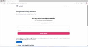 Instagram Hashtag Generator
